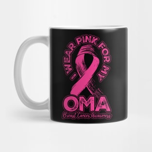 I wear pink for my Oma Mug